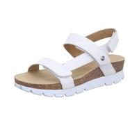 Panama Jack Women's Selma Flat Sandal, Blanco B5, 6 UK