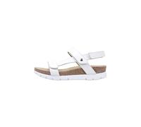 Panama Jack Women's Selma Flat Sandal, Blanco B5, 6 UK
