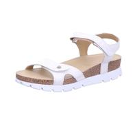 Panama Jack Women's Sulia Basics Ankle Strap Sandals, White (Blanco B1), 4 UK