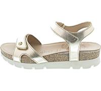 Panama Jack Women's Sulia Shine Flat Sandal, Gold, 6.5 UK