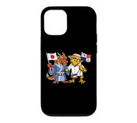 Panama Japan Flag Panamanian Japanese Roots Japan Heritage Case for iPhone 12/12 Pro