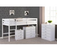 Panama Mid Sleeper White By Seconique