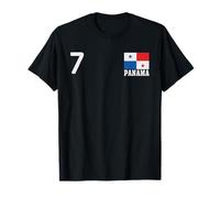 Panama Number National Flag Country Pride Heritage T-Shirt