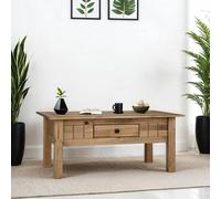 Seconique Panama Waxed Pine Coffee Table This Range Comes Flat-Packed For Easy Home Assembly