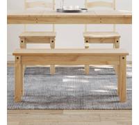 vidaXL Dining Bench Hallway Dining Room Seat Kitchen Bench Solid Wood Pine