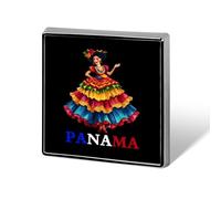 Panamanian Heritage And Pridees Pins Square Lapel Pin Badge Brooch Crafts Jewelry for Bag Hat Clothing