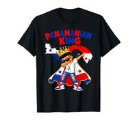 Panamanian King Panama Flag Dabbing Boy Kids T-Shirt