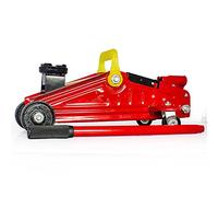 Panana 2 Ton Hydraulic Trolley Floor Jack Heavy Duty Car Van Caravan Hydraulic Floor Garage Trolley Jack Lifting with Case 2000kg Lift