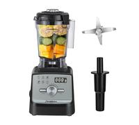 Panana 2000ml Professional Smoothie Blender, 2200W Powerful Blender Smoothie Maker with 5 Menu and 9 Speed for Kitchen Ice Crusher, Smoothies, Fruit Juice, Protein Shake