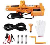 Panana 3-Ton Electric Car Jack, Automatic Scissor Lift Floor Jack EONLION Orange One Size