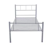 Panana 3FT Metal Bed Frame Single Size (silvery)