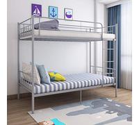 Panana 3FT Single Bunk Bed Metal Bed Frame Twin Sleeper available in White Black, Silver