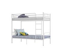 Panana 3FT Single Bunk Bed Metal Bed Frame Twin Sleeper available in White Black, Silver