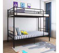 Panana 3FT Single Bunk Bed Metal Bed Frame Twin Sleeper available in White Black, Silver