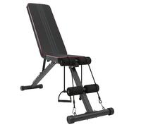 Panana Adjustable Fitness Bench Foldable Weight Benches Utility Weight Bench for Full Body Workout, Incline/Decline Bench for Home Training