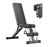 Panana Adjustable Weight Bench, Foldable Fitness Bench for Home Gym, Incline Flat Decline Utility Bench with 7 Back Positions, Heavy Duty 660lbs Workout Bench for Full Body Training