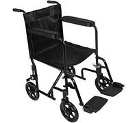 Panana All AID Lightweight Transit Comfortable Portable Folding Travel Wheelchair with Brakes