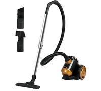 Panana Bagless Cylinder Vacuum Cleaner, 800w High Power Motor, Compact and Lightweight, Cyclonic Vacuum and Carpet Cleaner with 4 stage HEPA Filter for removing Dust, Dirt and Allergens