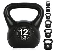 Panana Core Balance Kettlebell, HDPE Coated Kettle Bell Weights for Strength Training, Kettle Bells for Home Gym Fitness, 6KG, 8KG, 10KG, 12KG, 14KG, 16KG (12, Kilograms)