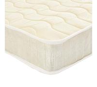 Panana Cream Double Foam Spring Mattress, 4FT6, 135 x 190 x 20cm, Medium Firmness, Hypoallergenic, Wavy Pattern