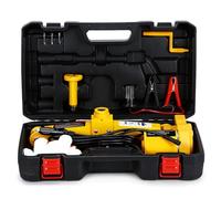 Panana Electric Car Floor Jack 3 Ton All-in-One Automatic DC 12V Scissor Lift Repair Tool Trolley Lifting
