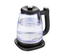 Panana Electric Kettle 1.8L,1200W Fast Boil Glass Kettle with Blue LED, Auto Shut-Off and Boil-Dry Protection, BPA-Free, Heat Resistant Handle