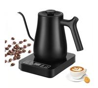 Panana Gooseneck Electric Kettle with Precision Temperature Control, 1300W Fast Boil Pour Over Coffee Kettle, 304 Stainless Steel Variable Temp Tea Kettle, 24H Keep Warm Digital Display Coffee Maker