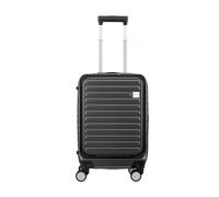 Panana Hard Shell Suitcase Trolley, Carry On Hand Cabin Luggage Lightweight Travel Bag with TSA Lock & Durable 4 Spinner Wheels (Grey)