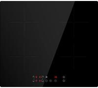 Panana Induction Hobs, Black Glass Built-in 4 Zone 7600W 60-centimetre Electric Induction Cooker with Sensor Touch Control