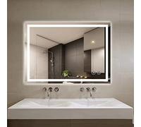 Panana LED Bathroom Mirror with Lights 24x32inch, Adjustable 3000K/4500K/6000K Lights, Smart LED Vanity Mirror, Wall Mounted Anti-Fog Dimmable Front Lighted Makeup Mirror