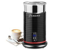 Panana Milk Frother Electric 4 in 1 - Automatic Milk Frothers, 320ml Large Capacity Milk Steamer, Temperature Display Milk Heater and Warmer Hot & Cold Milk Foamer Maker for Latte Coffee Chocolate