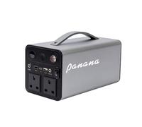 Panana Portable Power Station 333Wh (90,000mAh), 300W Pure Sine Wave Lithium Battery Backup, Solar Generator with AC/DC/USB-C, Emergency Power Supply for Camping Caravan Home Blackout Off-Grid