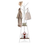 Panana Reinforce Coat Rack Tree Coat Stand Hall Bedroom Hanger Clothes Rails Storage Hooks Shelf