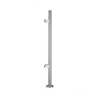 Panana Stainless Steel Balustrade Posts Grade 304 with Glass Clamps Rubbers & End Caps Landing Staircase Various Options (End Post 900mm)
