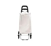 Panana Trolley Stair Climber Folding Cart 6Wheels Foldable Heavy Duty Shopping Bag Hand Truck Storage 37 inch Handle Height 13.77'’x11''x37'' (GY)