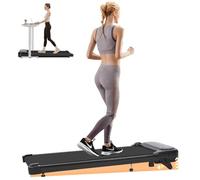 Panana Under Desk Walking Pad Treadmill with 4.3% Incline, Bluetooth App Control, Quiet 2.5HP Portable Treadmill for Home Office & Apartment