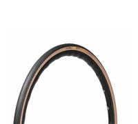 Panaracer Agilest Duro Tlr - Tubeless Ready - Increased Puncture Protection - High Grip, Low Resistance, High Performance Road Tyre - 700 X 25C Black/Amber