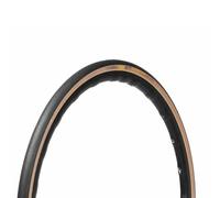 Panaracer Agilest Duro Tlr - Tubeless Ready - Increased Puncture Protection - High Grip, Low Resistance, High Performance Road Tyre - 700 X 32C Black/Amber