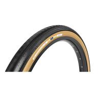 Panaracer Gravelking Semi Slick TLR Tubeless Ready Folding Gravel Bike Tyres 650b | Fast-Rolling SS with ZSG Compound & TuffTex Casing | Enhanced Control on Rough Road & Fire Trails | 27.5x1.50 Tyres