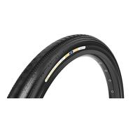 Panaracer Gravelking Semi Slick TLR Tubeless Ready Folding Gravel Bike Tyres | Fast-Rolling Semi-Slick with ZSG Compound & TuffTex Casing | Enhanced Control on Rough Road & Fire Trails