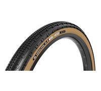 Panaracer Gravel King SK R-Line TLR Gravel Tyre - 700c - Black / Amber / 700c / 45mm / Clincher / Folding Black/Amber