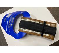 Panaracer Gravelking Slick Folding Allroad Tyre BLACK/BROWN 700x28c