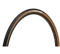 Panaracer GravelKing Slick TLC Folding Tyre : Black/Brown, 27.5 x 1.90