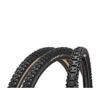 Panaracer GravelKing Slick+ TLC Folding Tyre : Black/Brown, 700 x 35c, 26 x 2.10