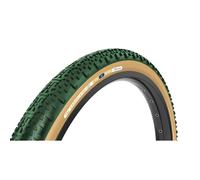 Panaracer GravelKing X1 Colour Ed TLR Gravel Tyre Racing Green/Brown - 700 X 40C