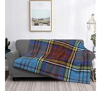PanaRL Blanket Anderson Tartan Warm Flannel Fleece Plush Soft Sofa Throw Blanket As Bed Cover/Bed Sheets 125 X 150 cm