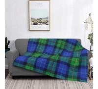 PanaRL Blanket Smith Tartan Variant Modern Colors Warm Flannel Fleece Plush Soft Sofa Throw Blanket As Bed Cover/Bed Sheets 150 X 200 cm