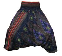 PANASIAM Aladdin Pants Peacock Harem Pants Pumphose Original NATURAL FABRIC