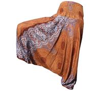 PANASIAM Aladdin Pants Peacock Harem Pants Pumphose Original NATURAL FABRIC
