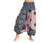 PANASIAM Aladdin Pants Peacock Harem Pants Pumphose Original NATURAL FABRIC